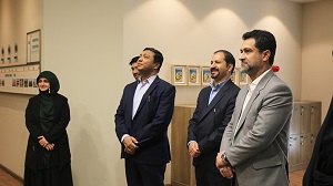 بازدید دکتر محمد اقبال چودری، دانشمند برجسته جهان اسلام از دانشگاه فردوسی مشهد