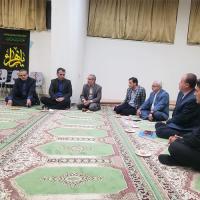 حضور معاون آموزشی دانشگاه در خوابگاه دانشجویی پردیس یک