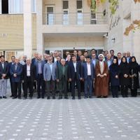 نشست مشترک رئیس و هیئت رئیسه دانشگاه با اعضای هیئت علمی دانشکده کشاورزی