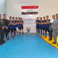 درخشش تیم فوتسال دانشگاه فردوسی مشهد در مسابقات یادواره رهبران پیروزی در عراق