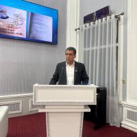 سخنرانی رئیس دانشگاه فردوسی مشهد در همایش رودکی؛ احیاگر اندیشه و فرهنگ ملی