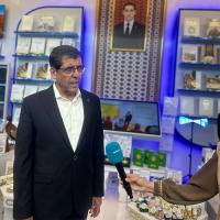بازدید رئیس دانشگاه فردوسی مشهد از نمایشگاه بین‌المللی آموزش و بهداشت ترکمنستان/ عشق‌آباد