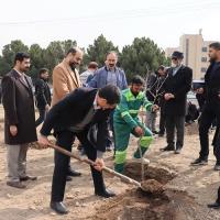 برگزاری آیین گرامیداشت روز درختکاری در دانشگاه فردوسی مشهد